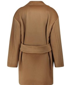 Donna MAX MARA STUDIO Cappotti & Piumini | Cappotto Esordio Lana Cammello